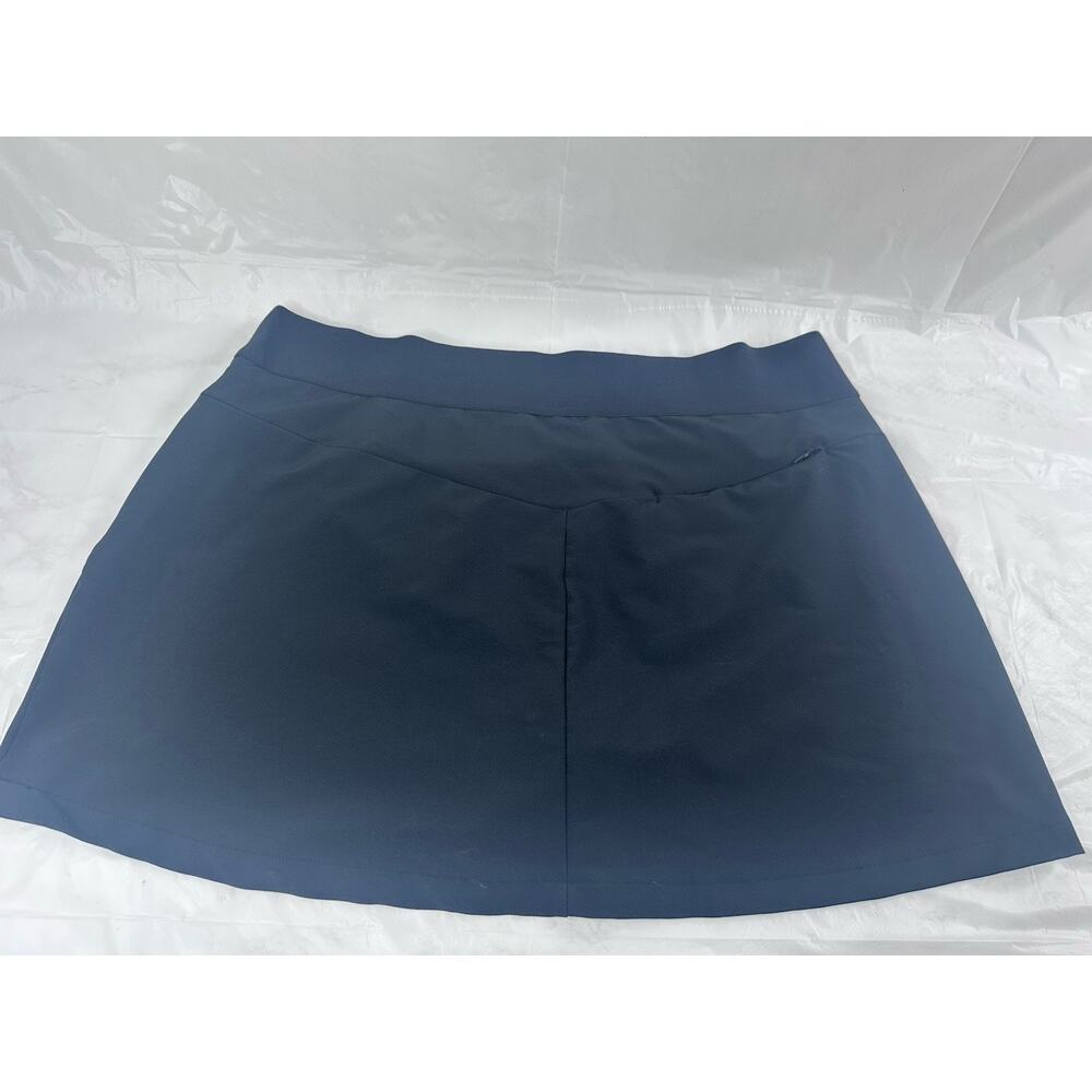 Greg Norman Skort Play dry Golf Tennis Active XL Black Pockets Pull on Layers